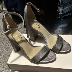 Sam Edelman   Yaro Silver Women's Heels